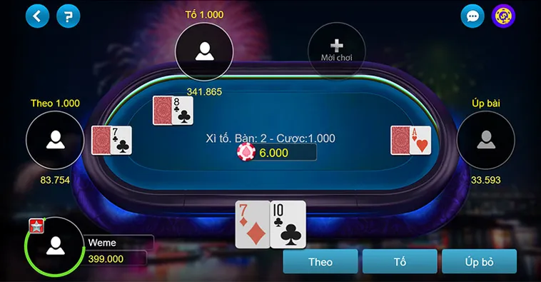 Cách Chơi Xì Tố 789Club Bí Quyết Chiến Thuật Bài Trí Tuệ Dễ Hiểu Cho Người Mới